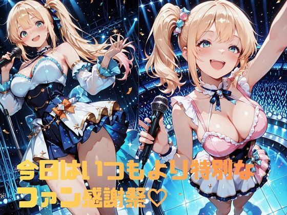 国民的巨乳アイドル星乃セレナがファン感謝祭で完全公開ハメ！ あなたが指定したプレイで1万人観客の前でイキ狂う サンプル画像1