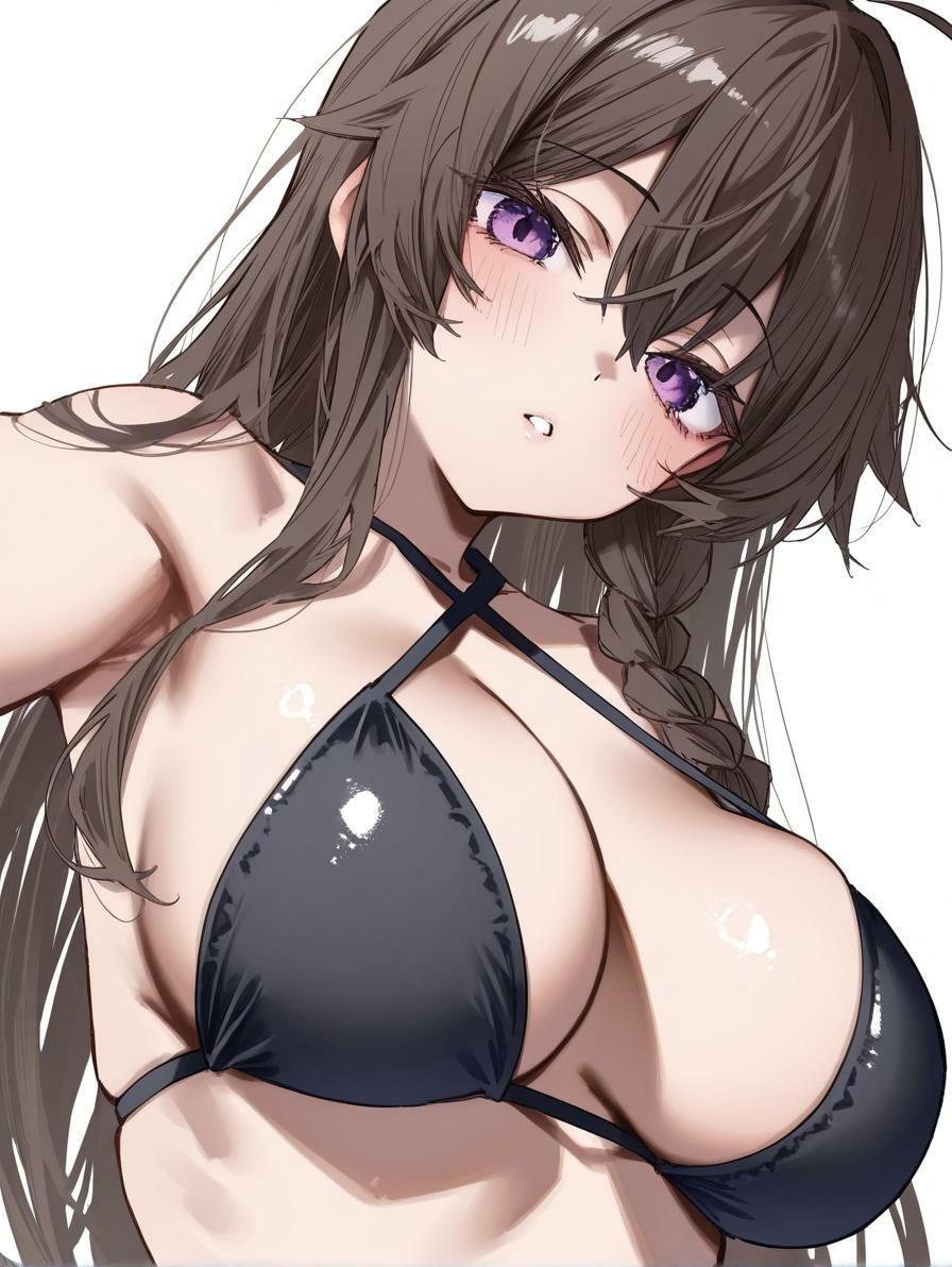 地味な先輩の裏の顔 〜大胆水着で誘惑してくる先輩が可愛すぎる〜 サンプル画像1