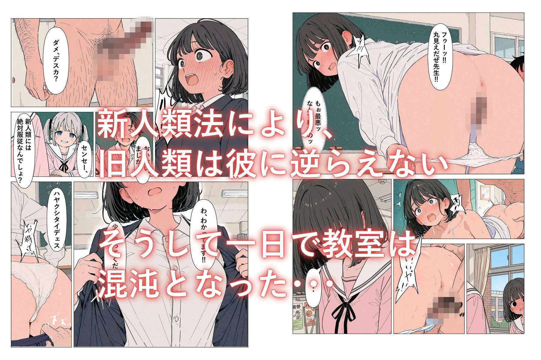 地味子の新人類への進化経過 サンプル画像2