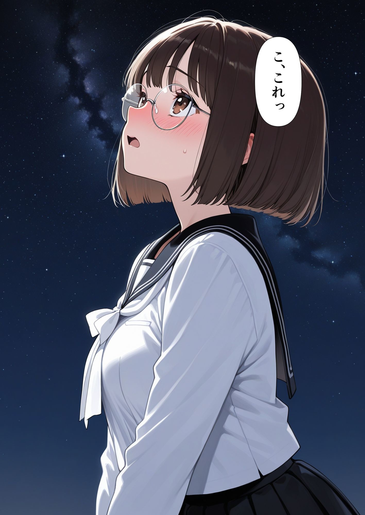 地味眼鏡の幼馴染と夏祭りデートしたら交尾することになった サンプル画像4