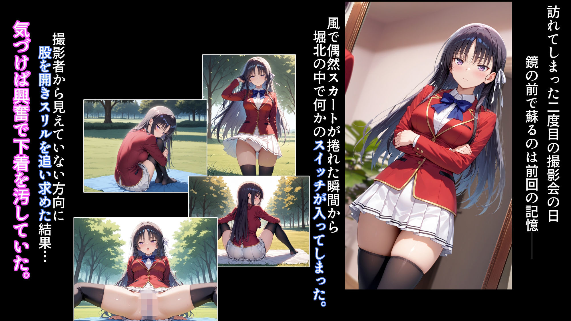 堀〇鈴音は自分が露出狂だとまだ知らない2 サンプル画像1