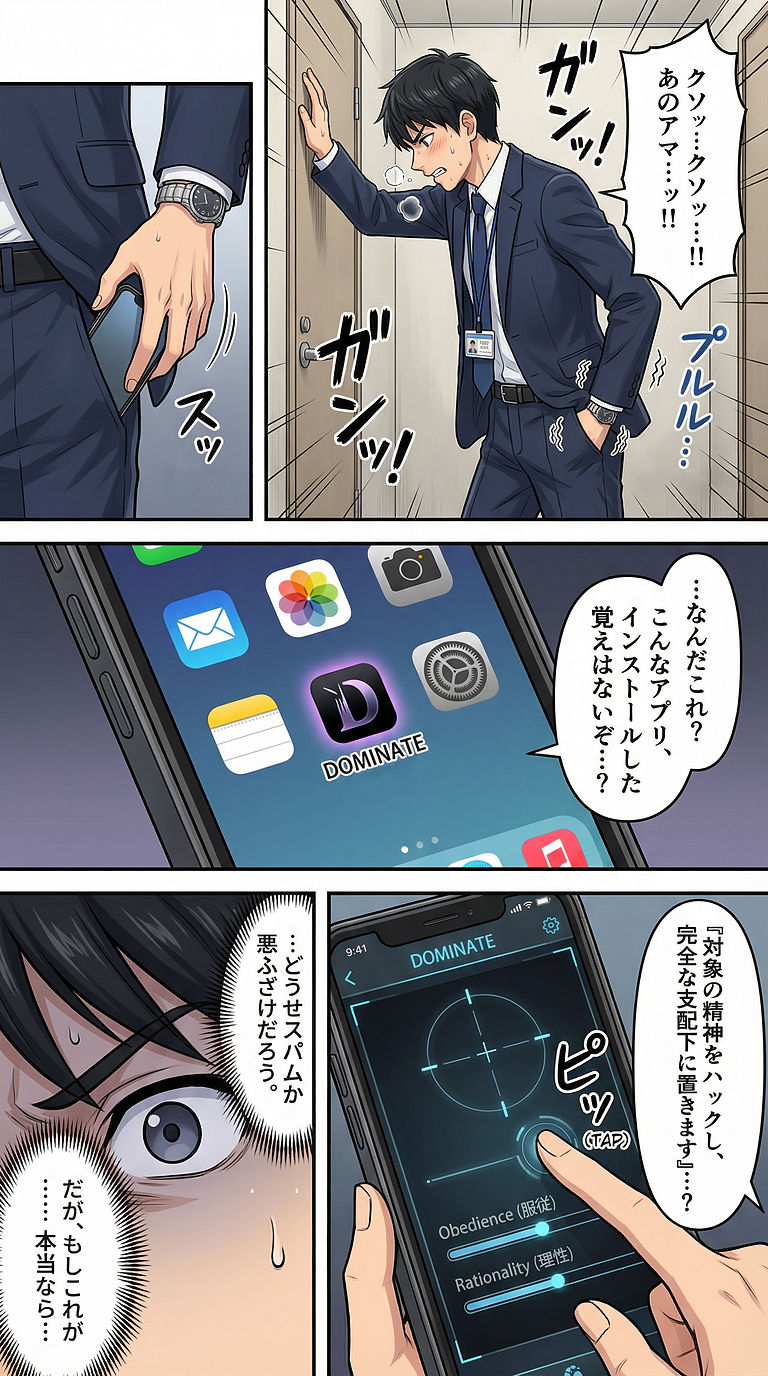 堕ちた女上司 サンプル画像2