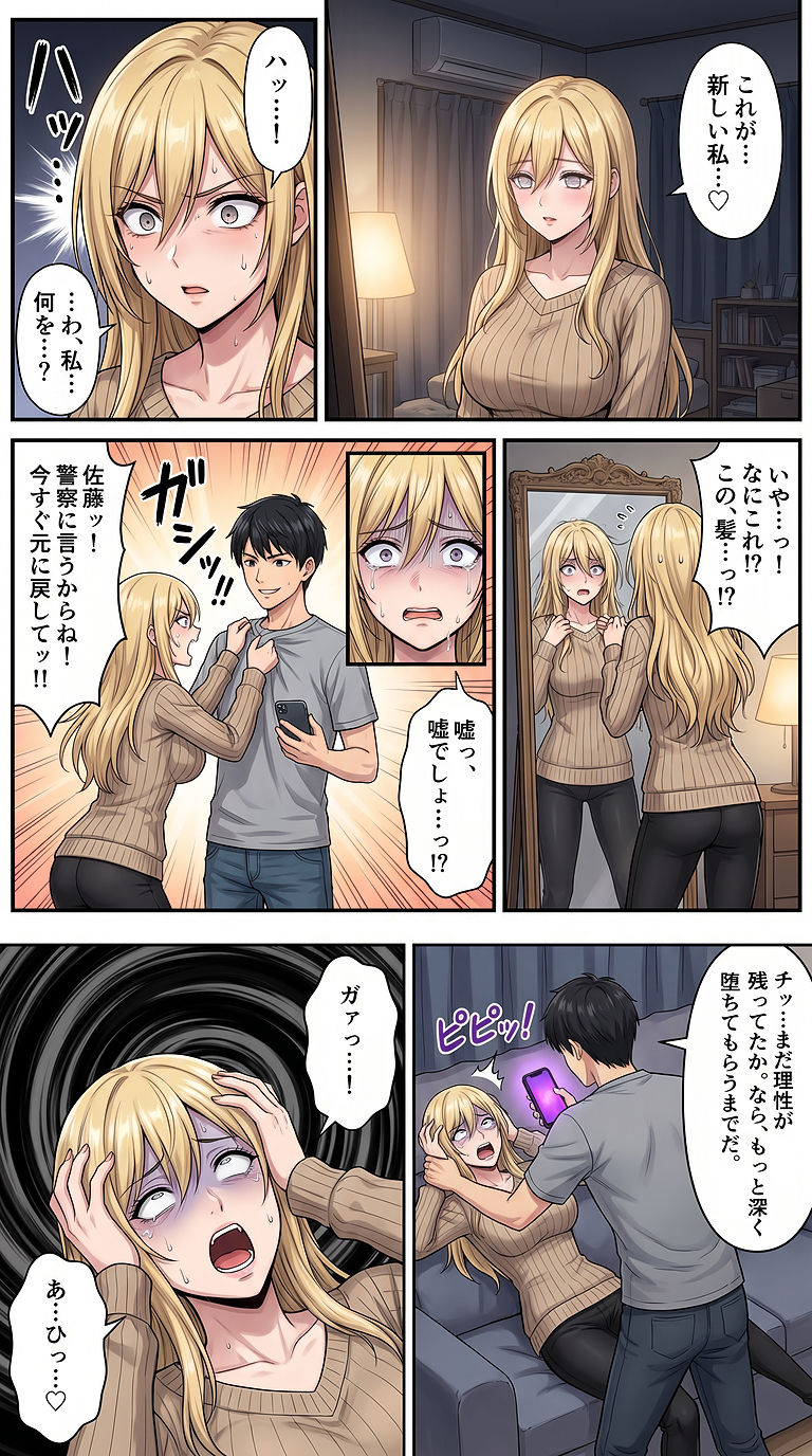 堕ちた女上司 サンプル画像3