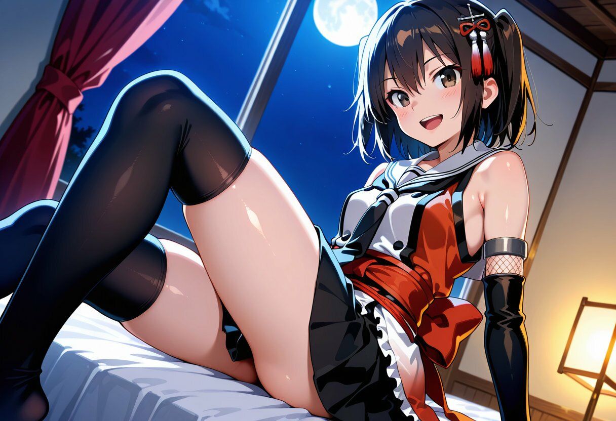 堕とされる夜戦忍者 サンプル画像1