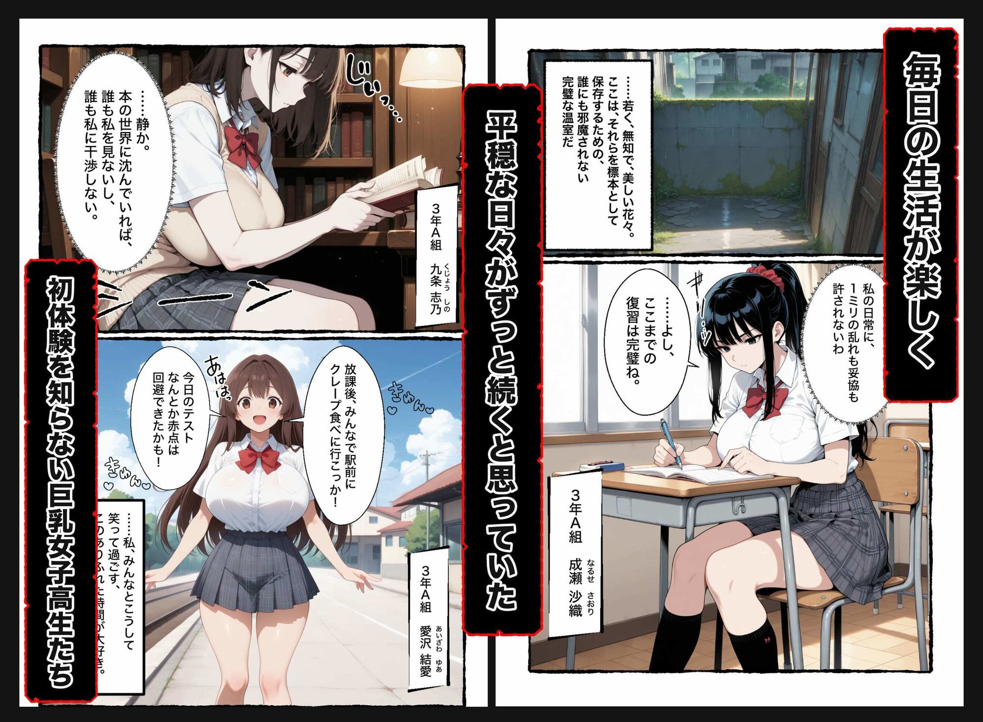壊された処女  無慈悲生ハメの話 サンプル画像1