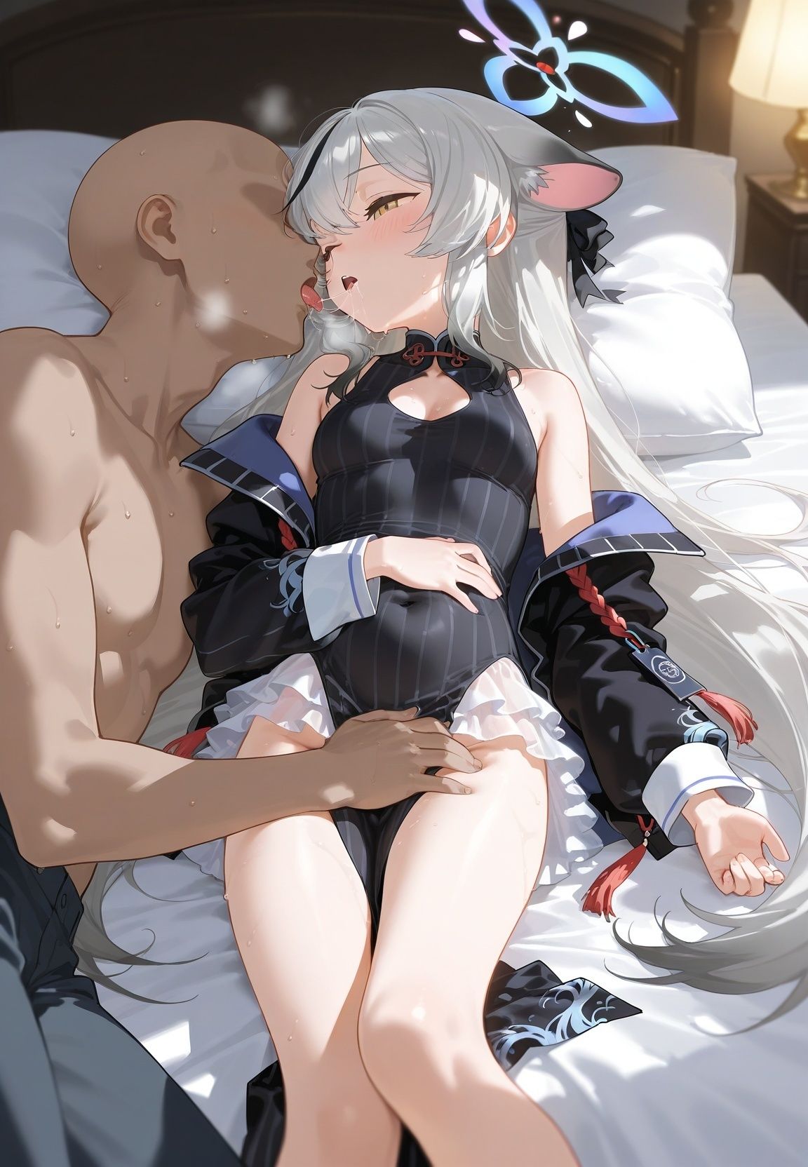 声かけられてお茶しただけなのに・・・簡単にお持ち帰りされて種付け調教されちゃう件www ブ〇ーアーカイブ  4 サンプル画像8