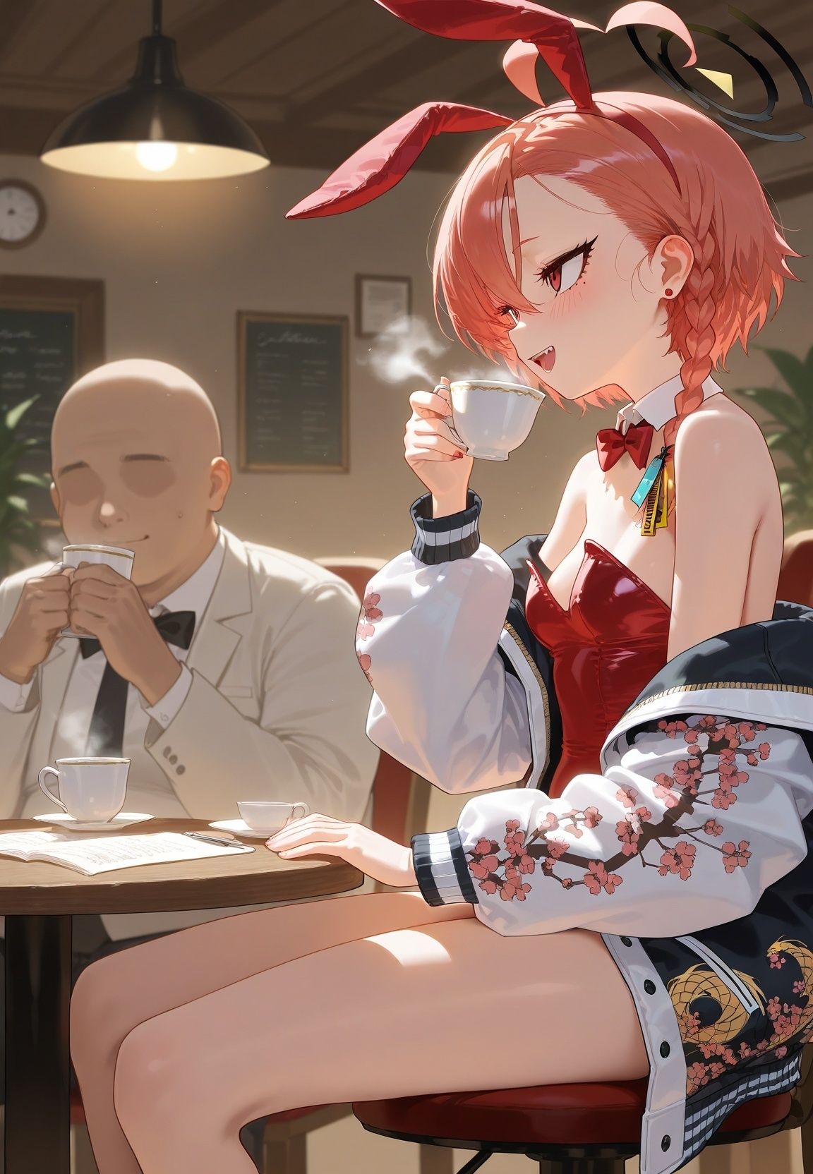 声かけられてお茶しただけなのに・・・簡単にお持ち帰りされて種付け調教されちゃう件www ブ〇ーアーカイブ 2 サンプル画像9