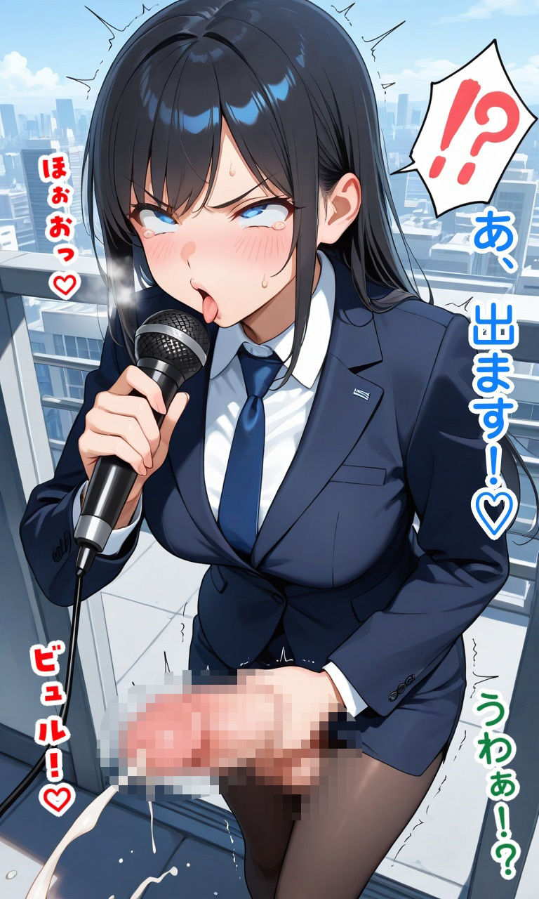 変態ふたなり化ビームが急に空から降ってくる世界 サンプル画像5