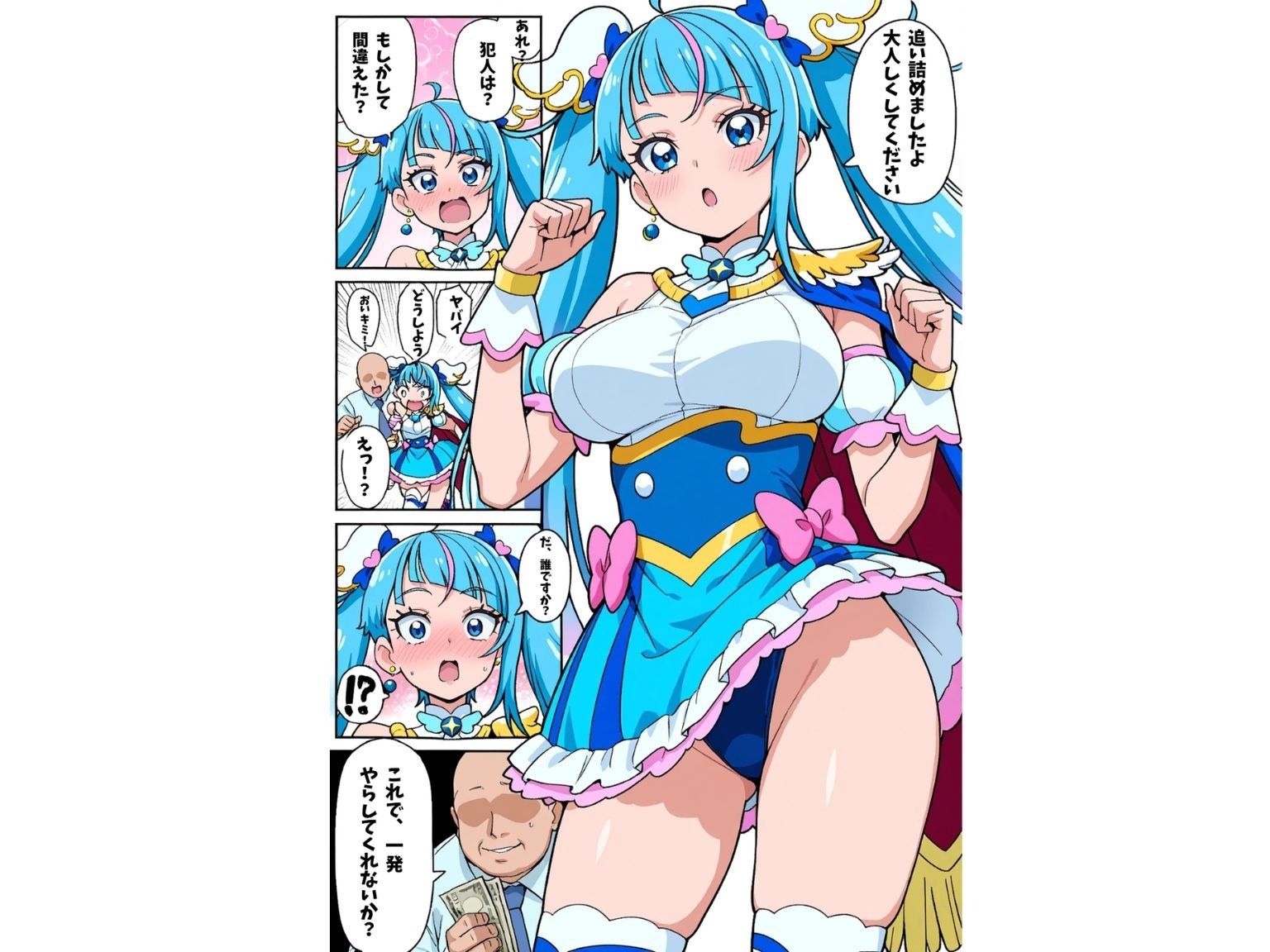 変身ヒロインをセフレにしてみた サンプル画像4