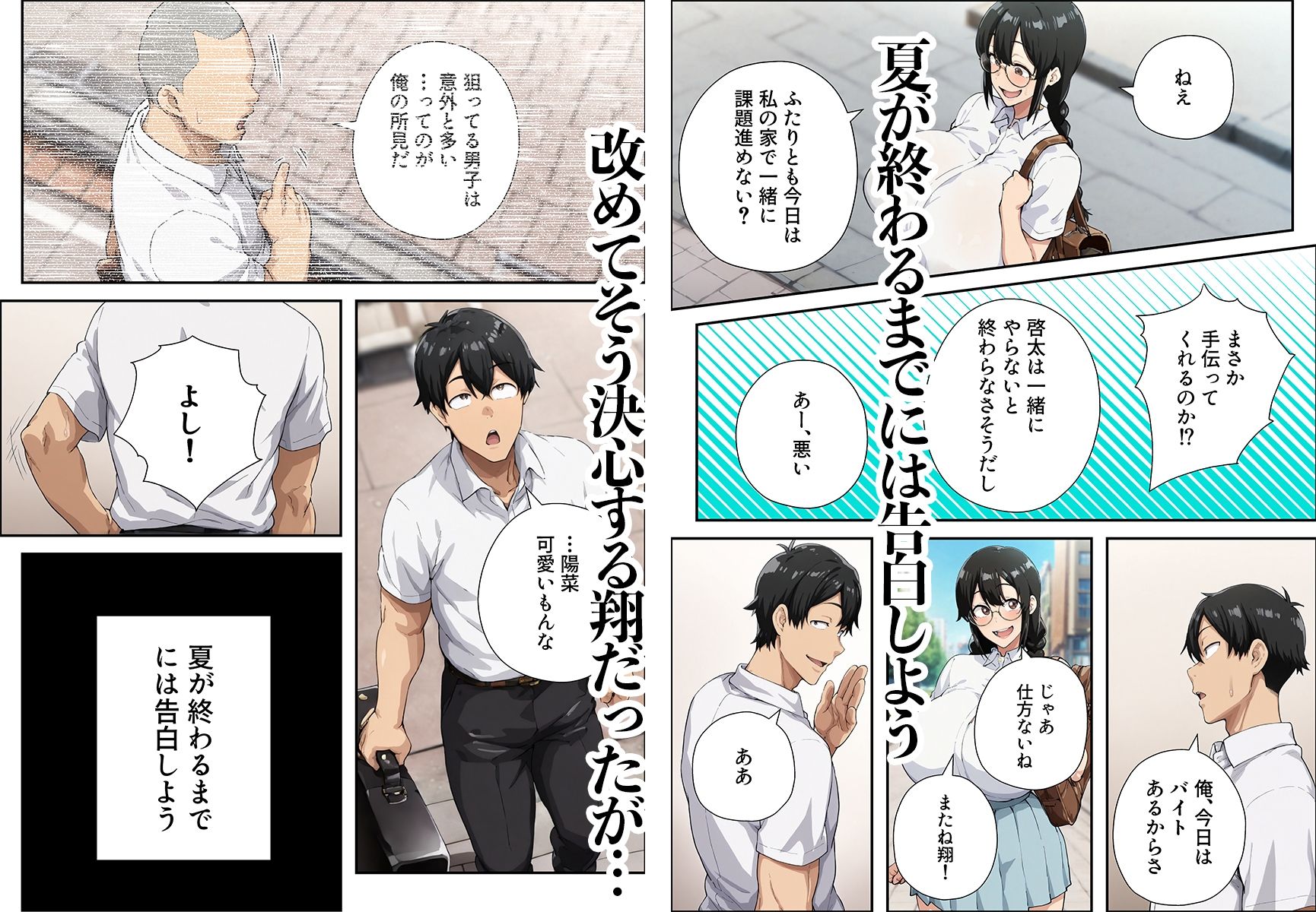夏が終わる前に告白するから〜地味な幼馴染は絶倫巨根に堕ちる〜 サンプル画像3