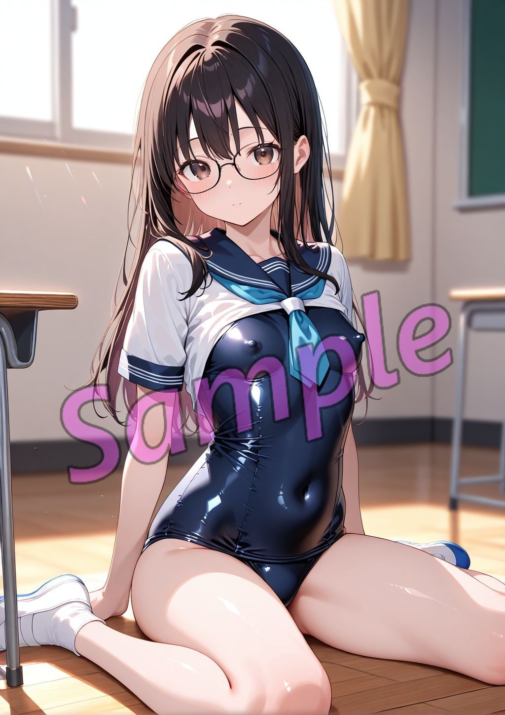 夏の教室 サンプル画像4