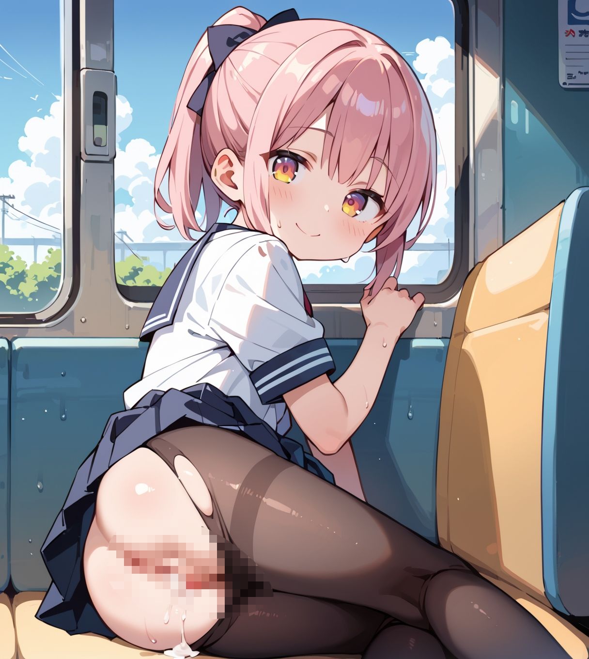 夏休みの午後、ローカル線で君とpart.2 サンプル画像2