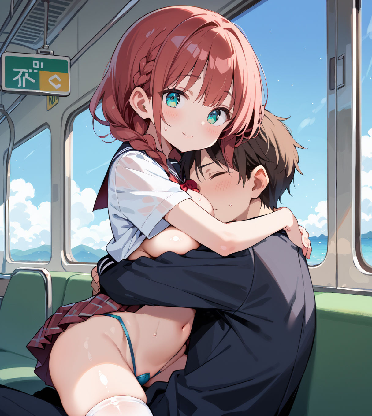 夏休みの午後、ローカル線で君とpart.5 サンプル画像3