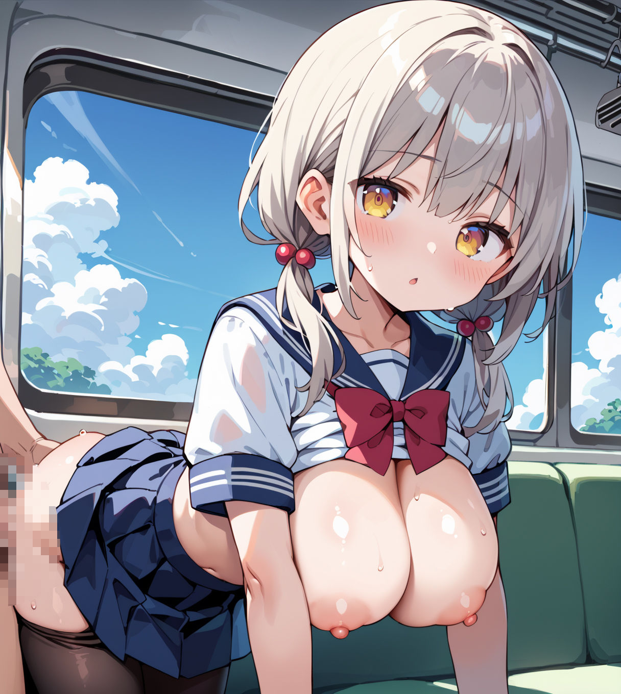 夏休みの午後、ローカル線で君とpart.8 サンプル画像2