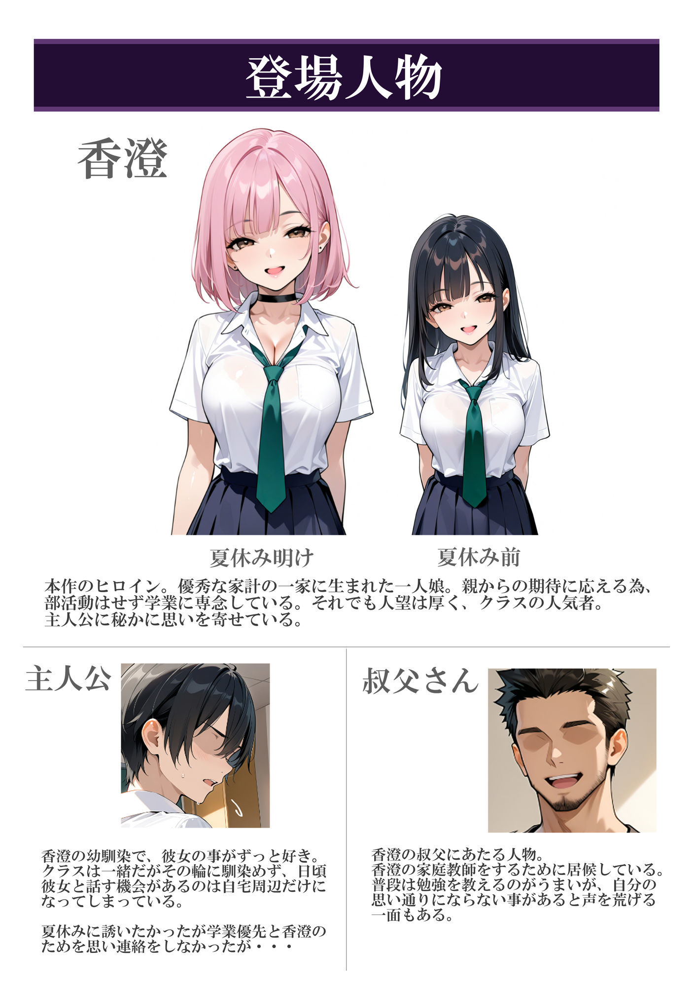 夏休み明けの寝取られ報告〜ずっと好きだった幼馴染の知らない夏〜 サンプル画像8