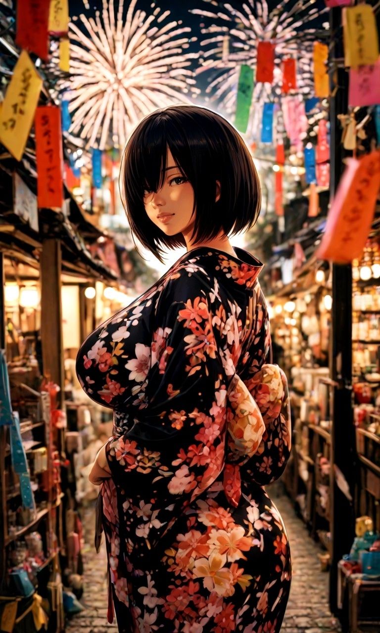 夏祭り！浴衣！ サンプル画像3