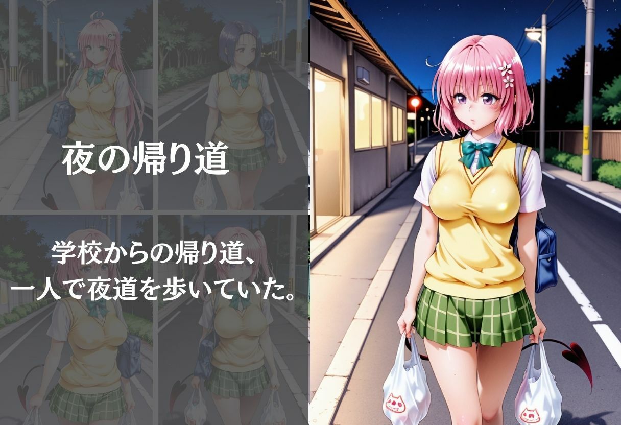夜道拉致〜監禁された制服美少女の惨めな凌● Vol.1 サンプル画像2