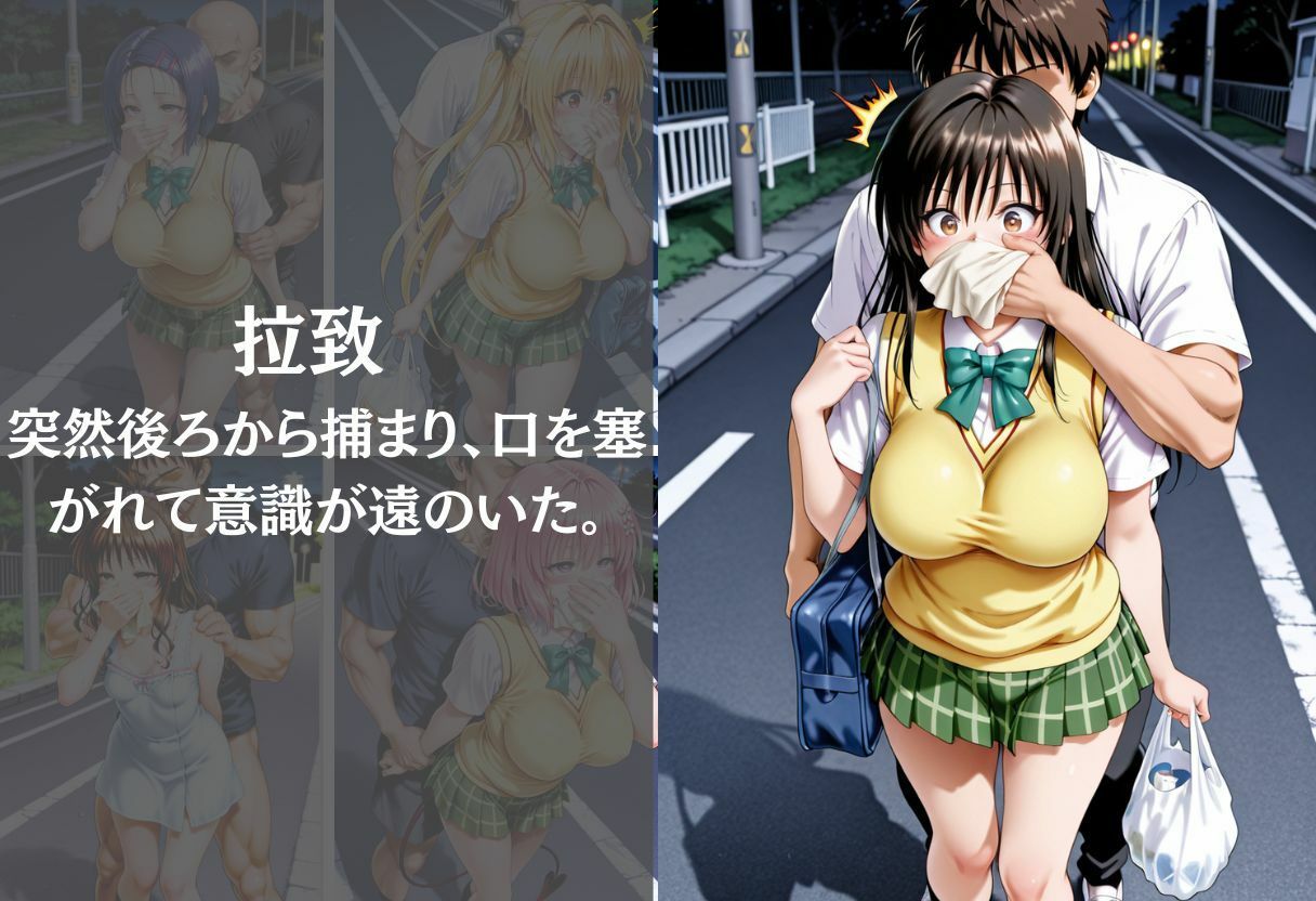 夜道拉致〜監禁された制服美少女の惨めな凌● Vol.1 サンプル画像3