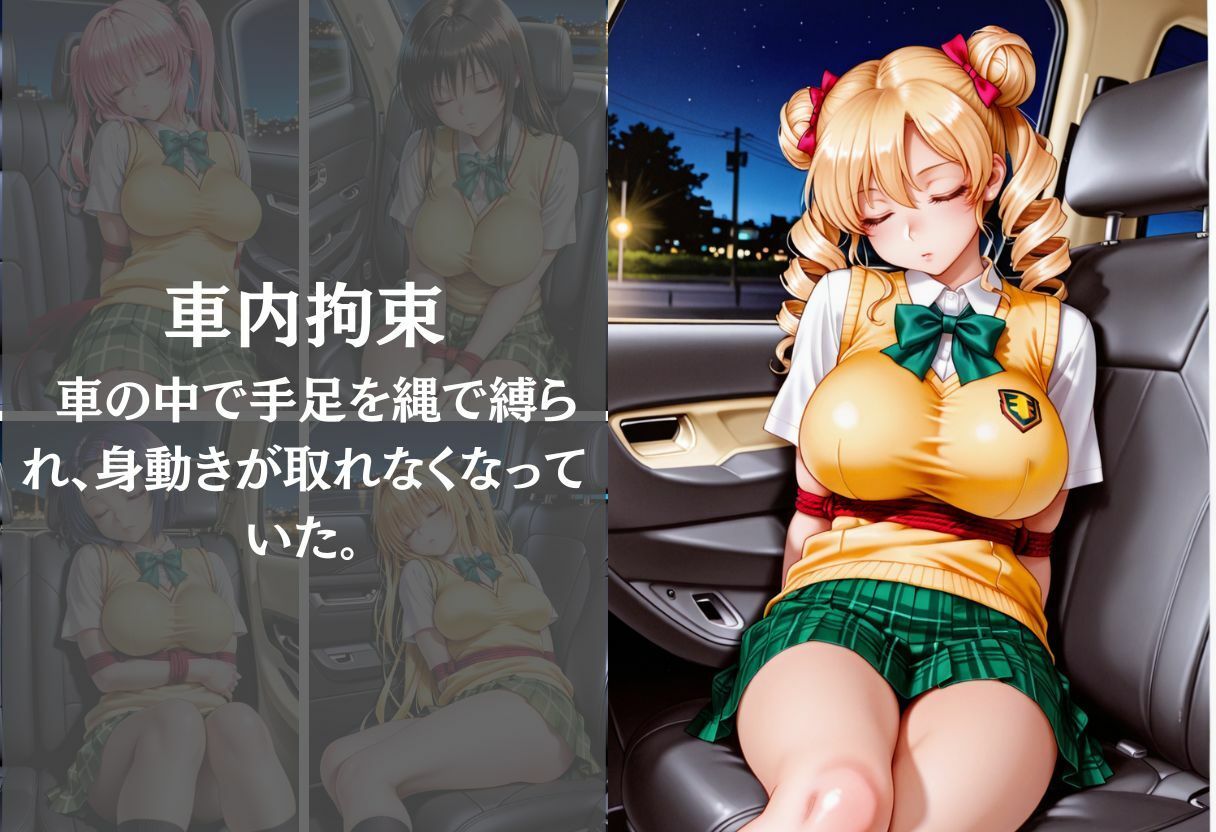 夜道拉致〜監禁された制服美少女の惨めな凌● Vol.1 サンプル画像4