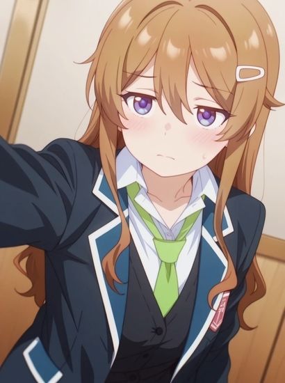 夢見る男子は現実主義者の佐城楓から送られてきた自撮り写真 サンプル画像1