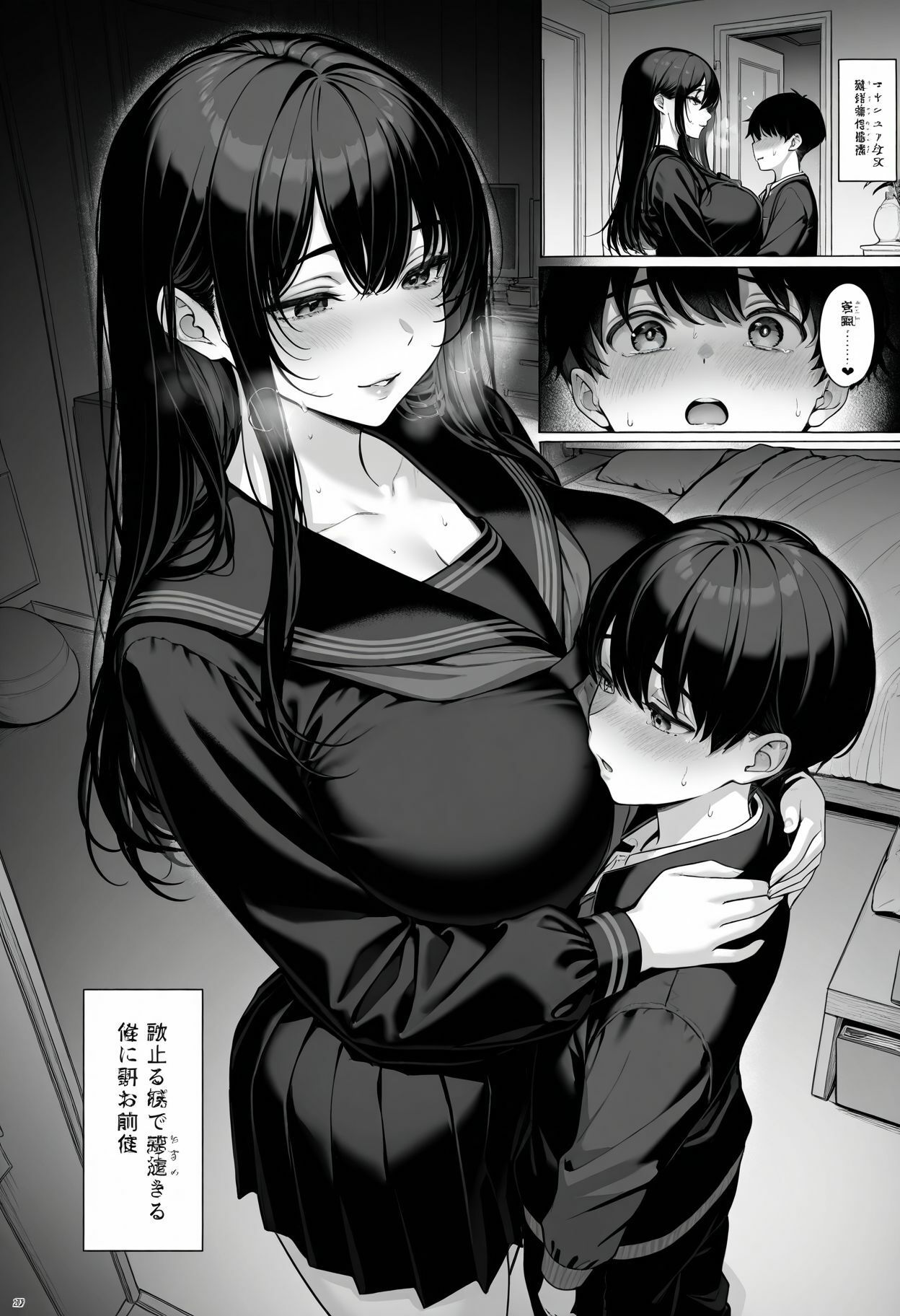 大きなお姉さんは我慢ができない サンプル画像1