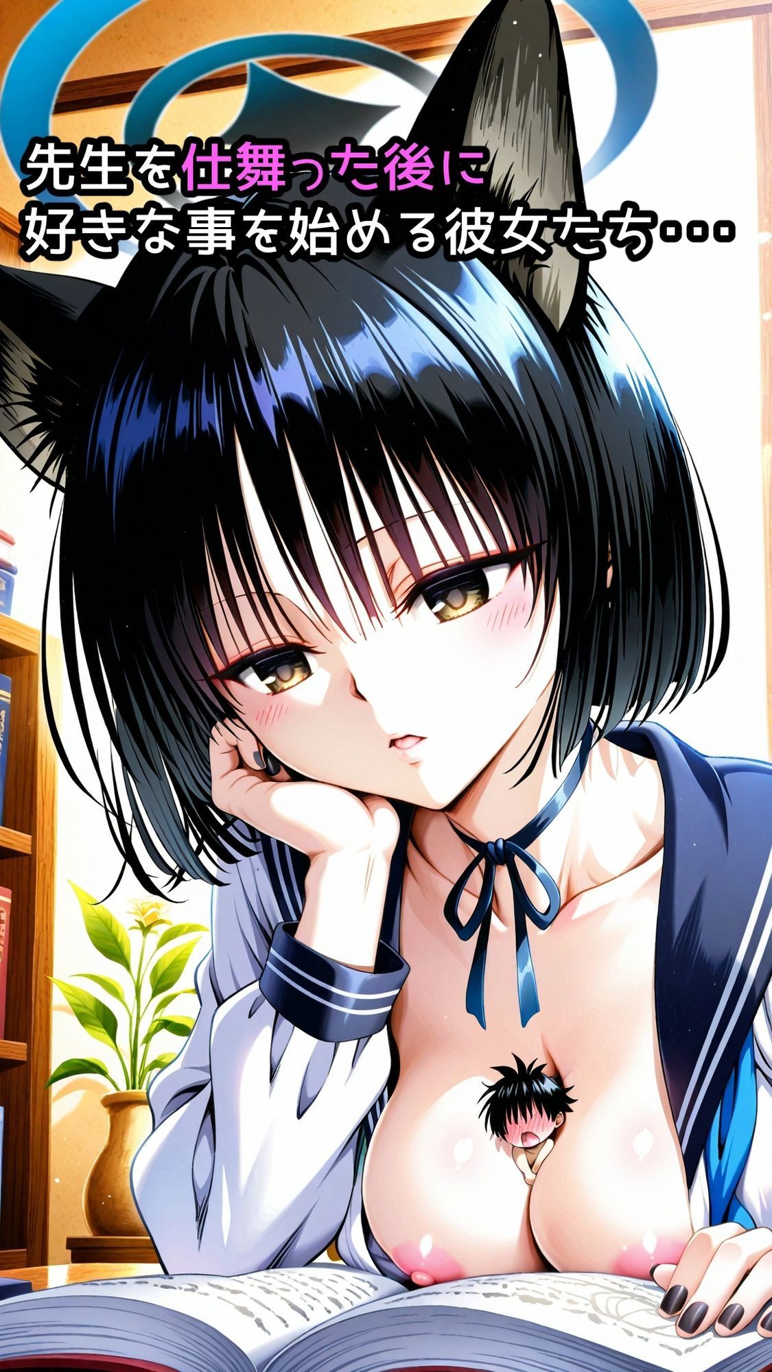 大きな生徒達に囚われて サンプル画像3