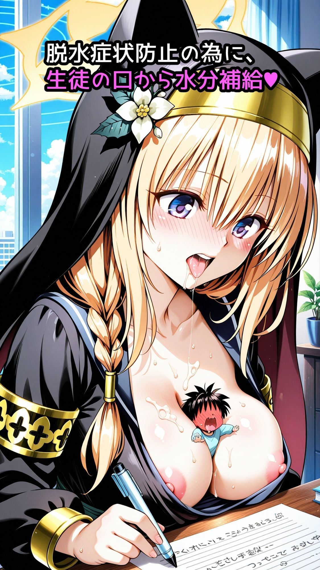 大きな生徒達に囚われて サンプル画像5