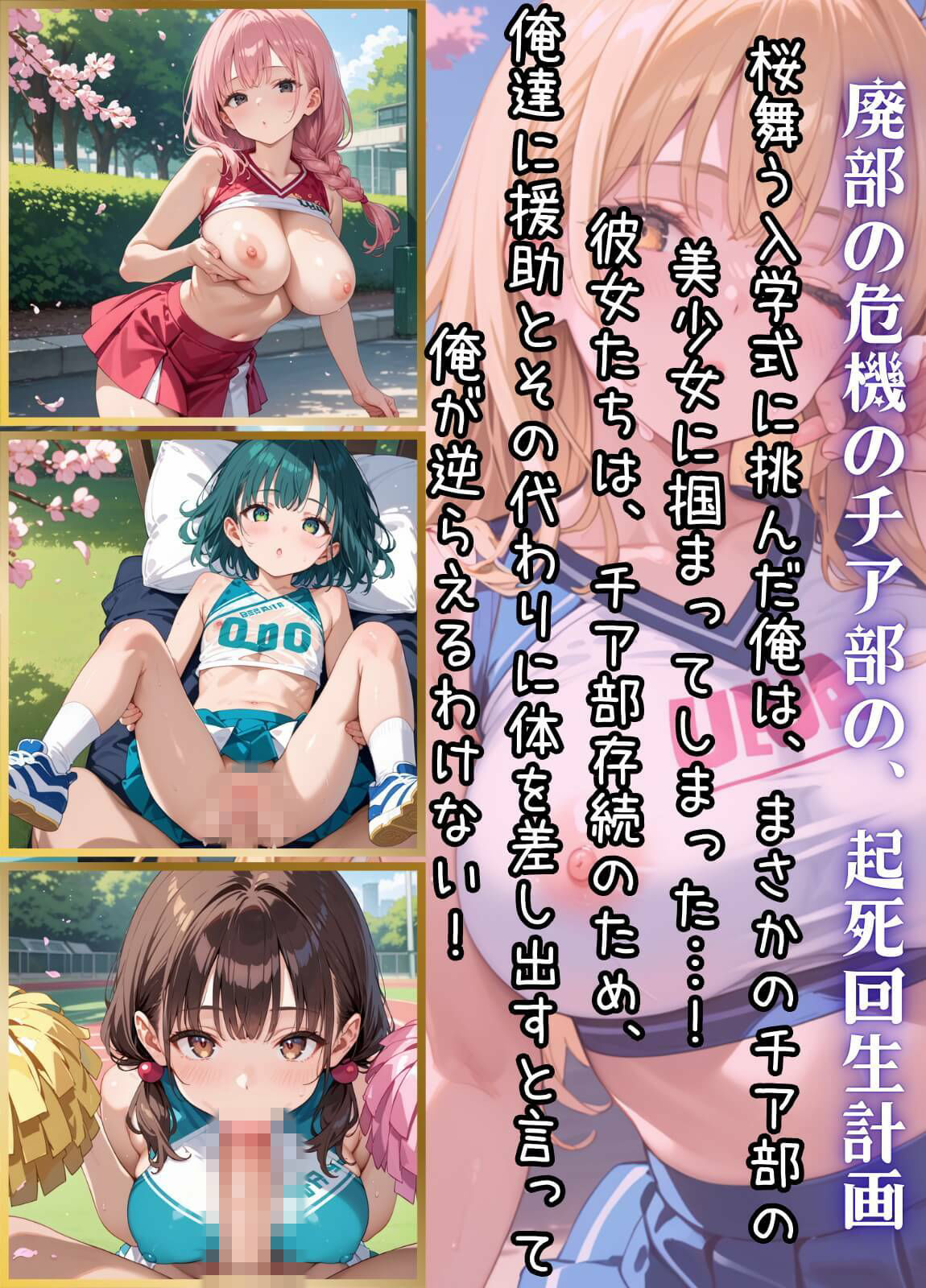 大ピンチチア部の起死回生計画！【厳選490枚】 サンプル画像1