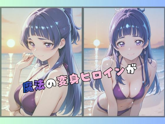 大人になった魔法少女、海で愛されスパンキング2 サンプル画像1