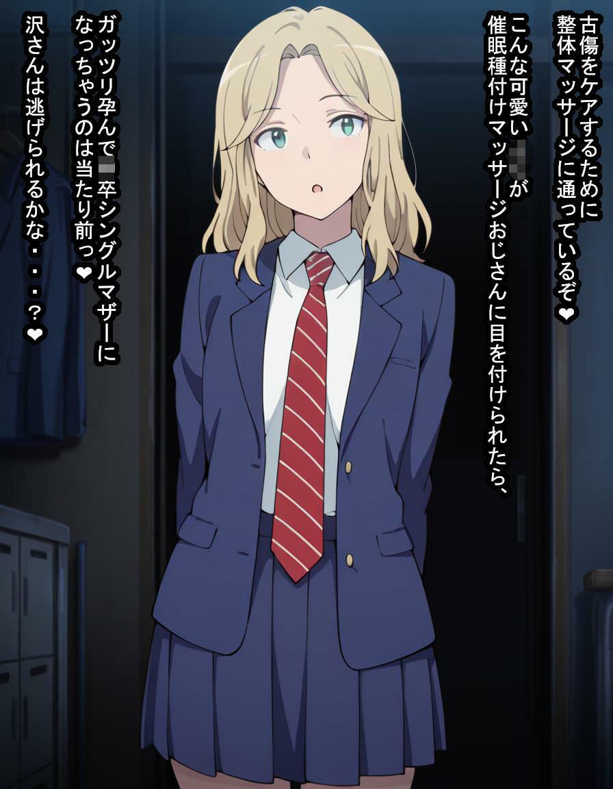 大切なチームメイトの沢弥〇さんが悪徳マッサージおじさんに脳も子宮も支配されてたっぷり種付けされる話 サンプル画像3