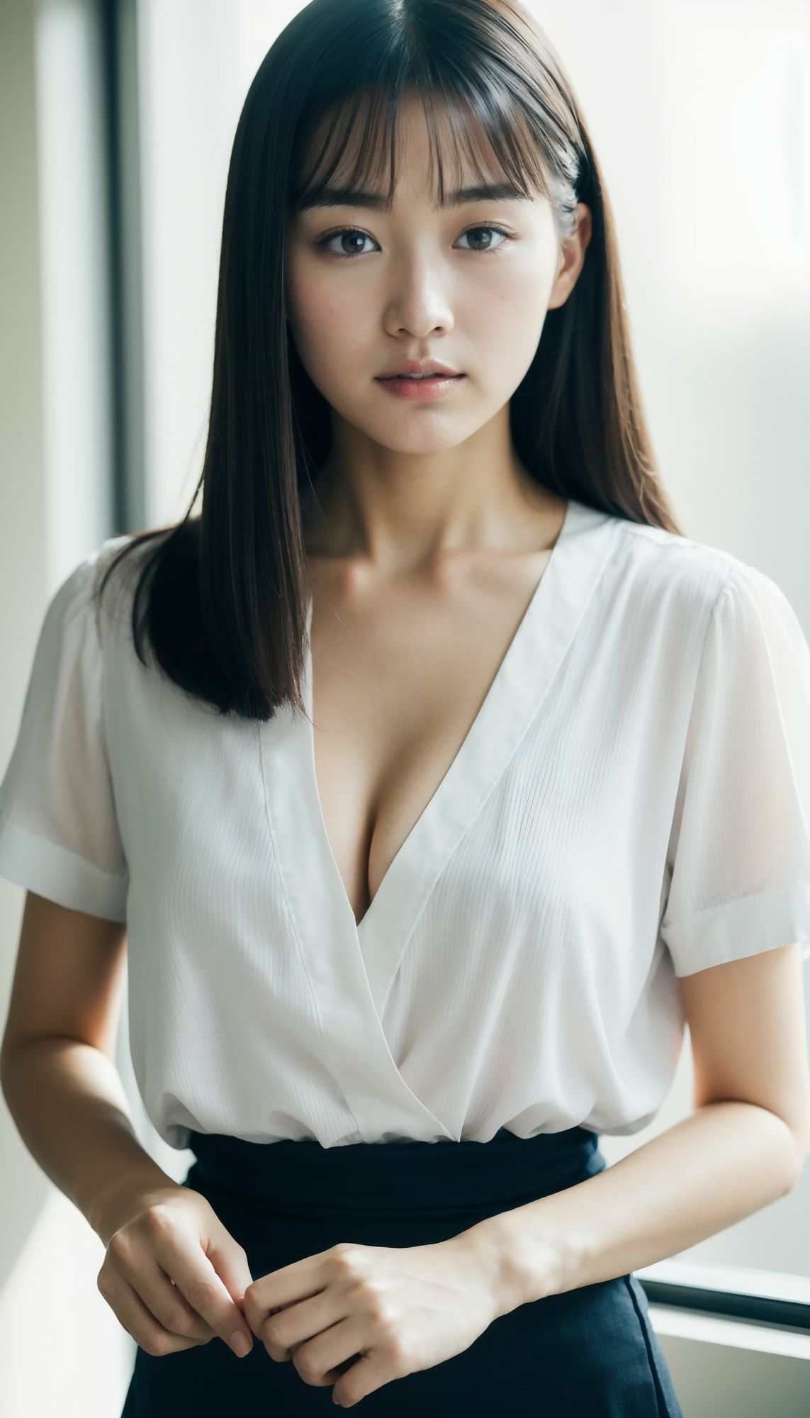 大和撫子 秘められた胸の谷間 第1巻 オフィスレディーの日常と隠し事 サンプル画像2