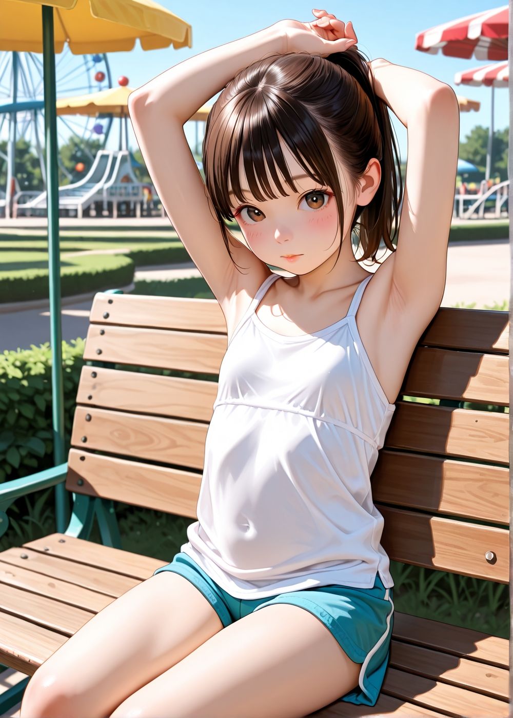 大好きな妹と遊園地デート サンプル画像3