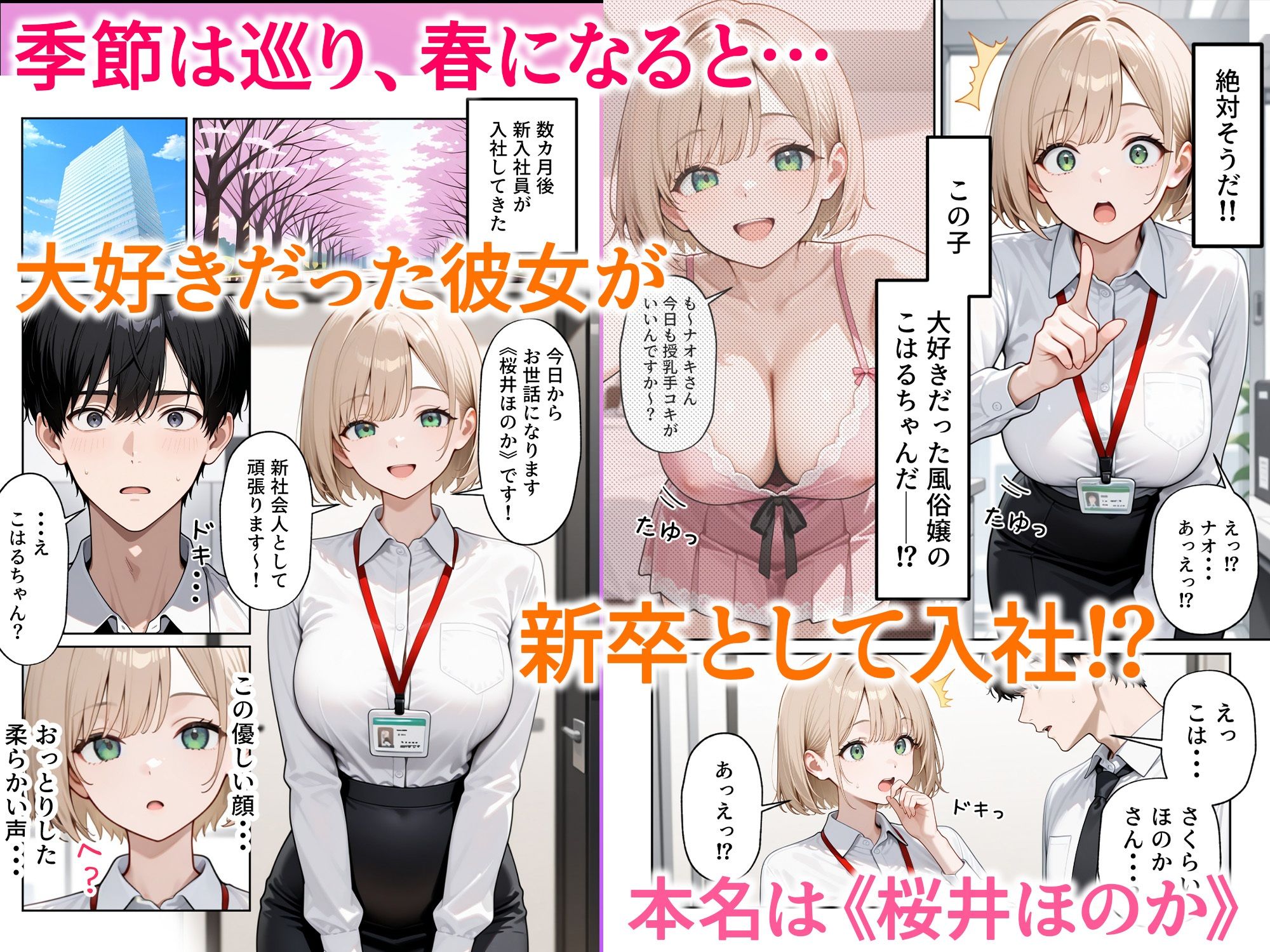 大好きな風俗嬢が新卒OLとして俺の部下になった話 サンプル画像4