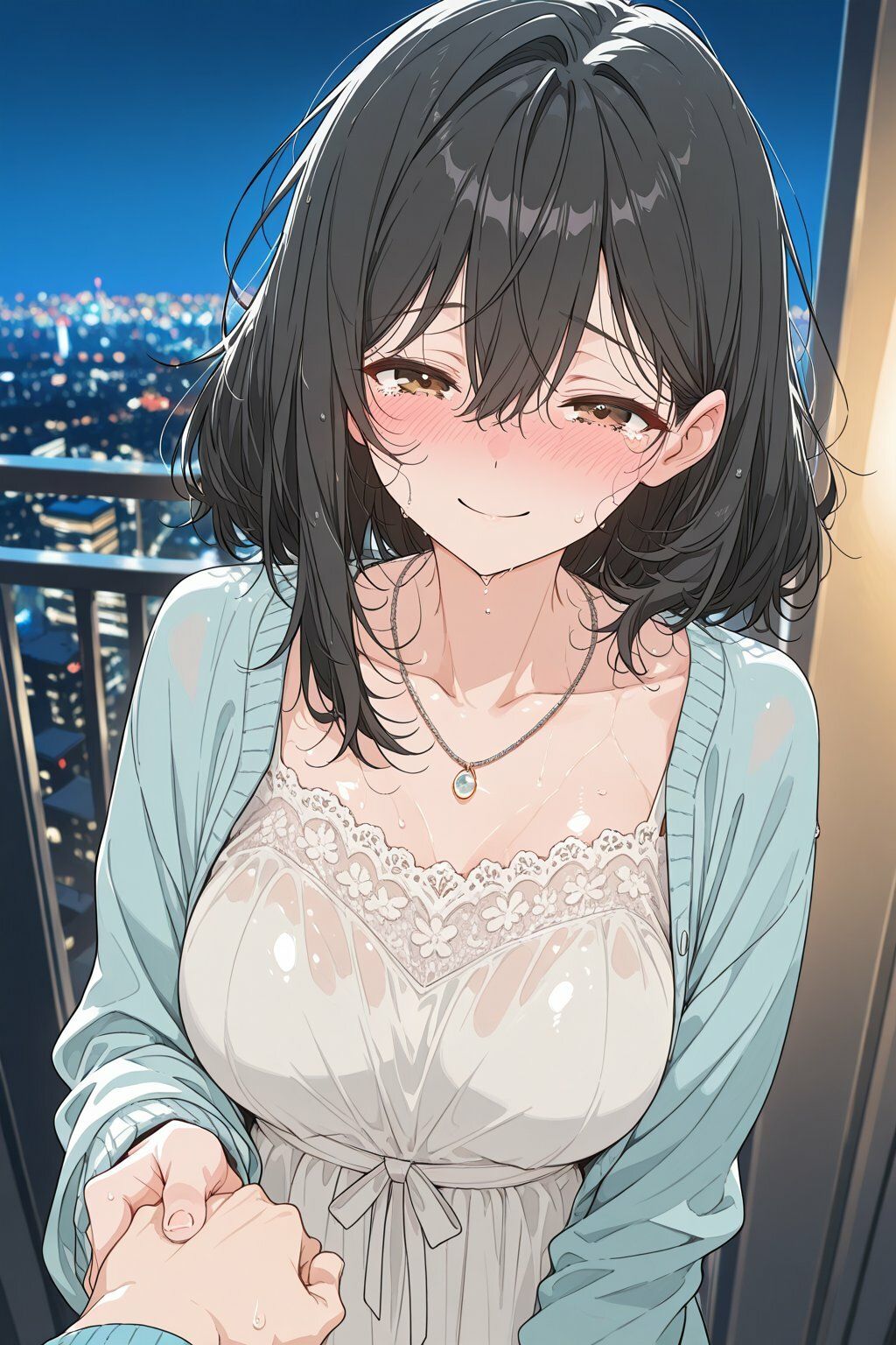 大学のどエロ美人な英語の先生を口説いてめちゃくちゃえっちする話 サンプル画像6