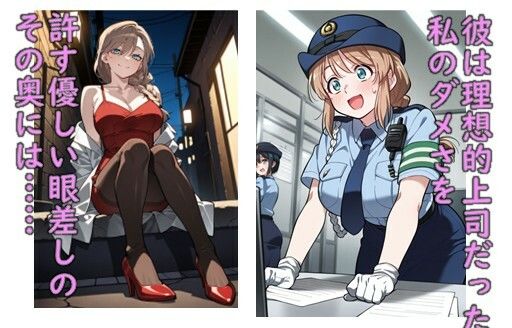 天才婦警 月島澪が上司に屈服しオナホ飼育されるまで サンプル画像1