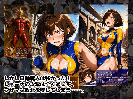 太◯の戦士レ◯ーナが負けちゃうやつ 01 02セット サンプル画像2