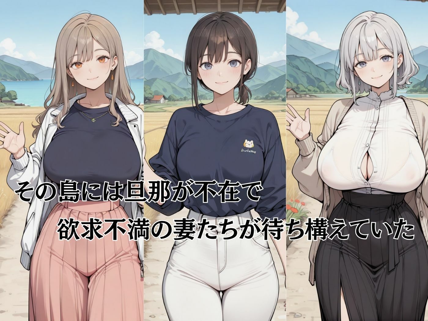 夫人島 旦那の代わりを探す妻たち サンプル画像2