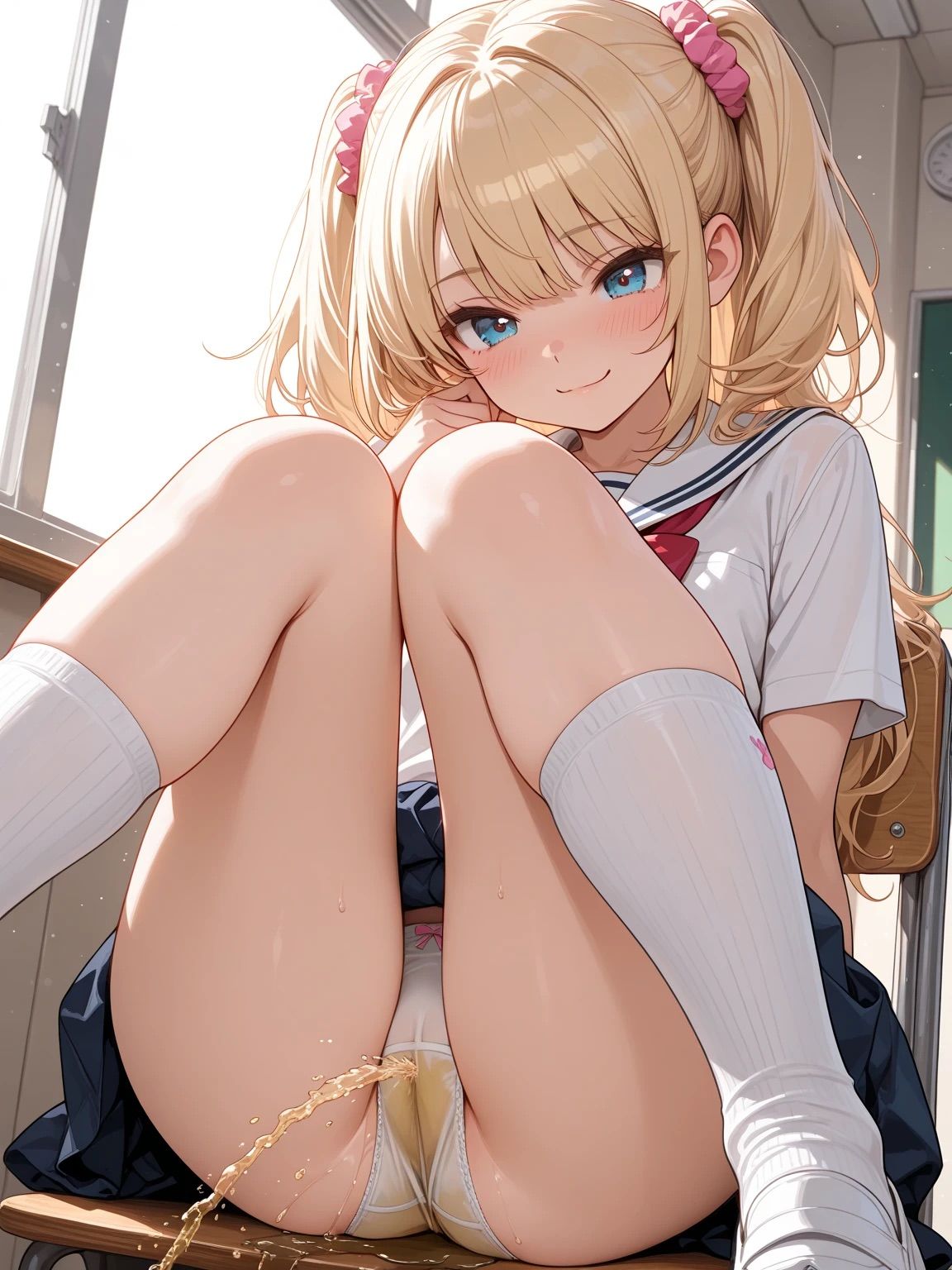 女の子のおもらし サンプル画像3