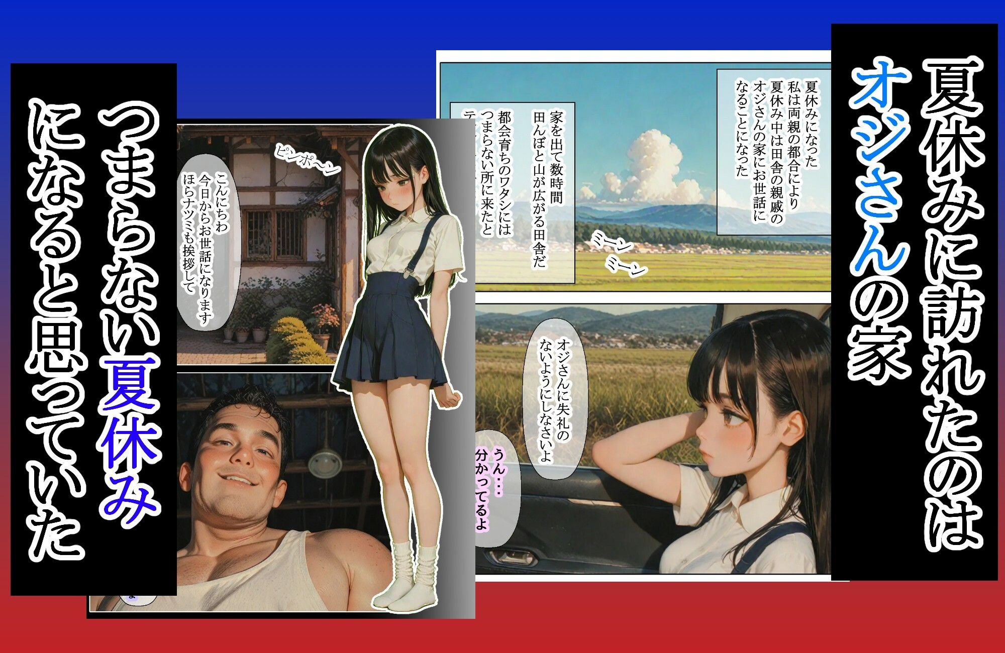 女の悦びを教え込まれた夏休み サンプル画像1