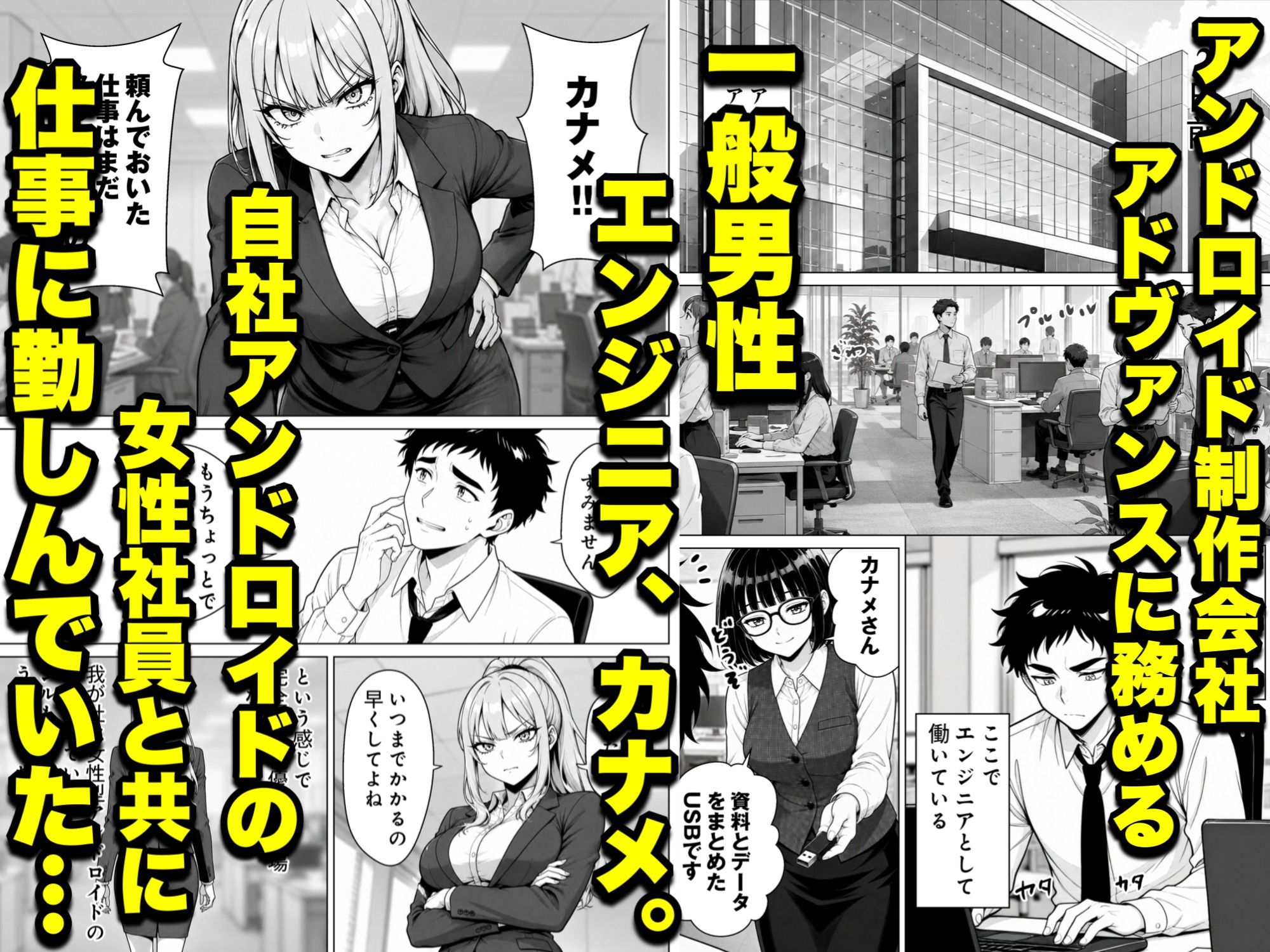 女アンドロイドへの復讐〜パワハラわからせおまんこハッキング サンプル画像2