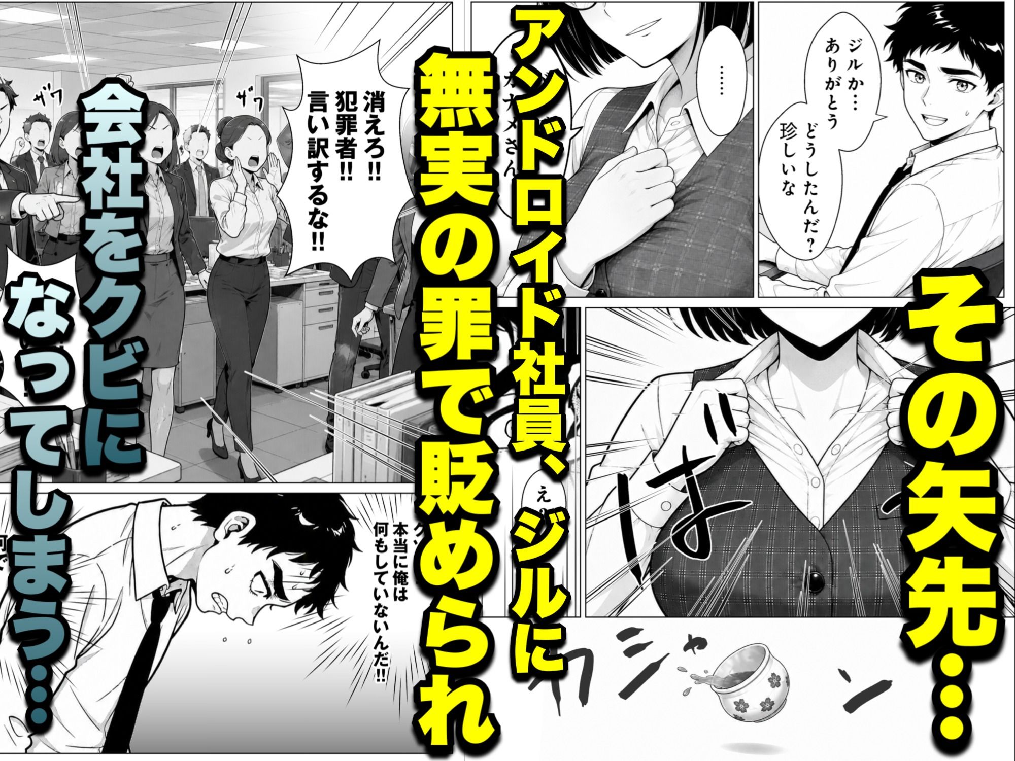 女アンドロイドへの復讐〜パワハラわからせおまんこハッキング サンプル画像4