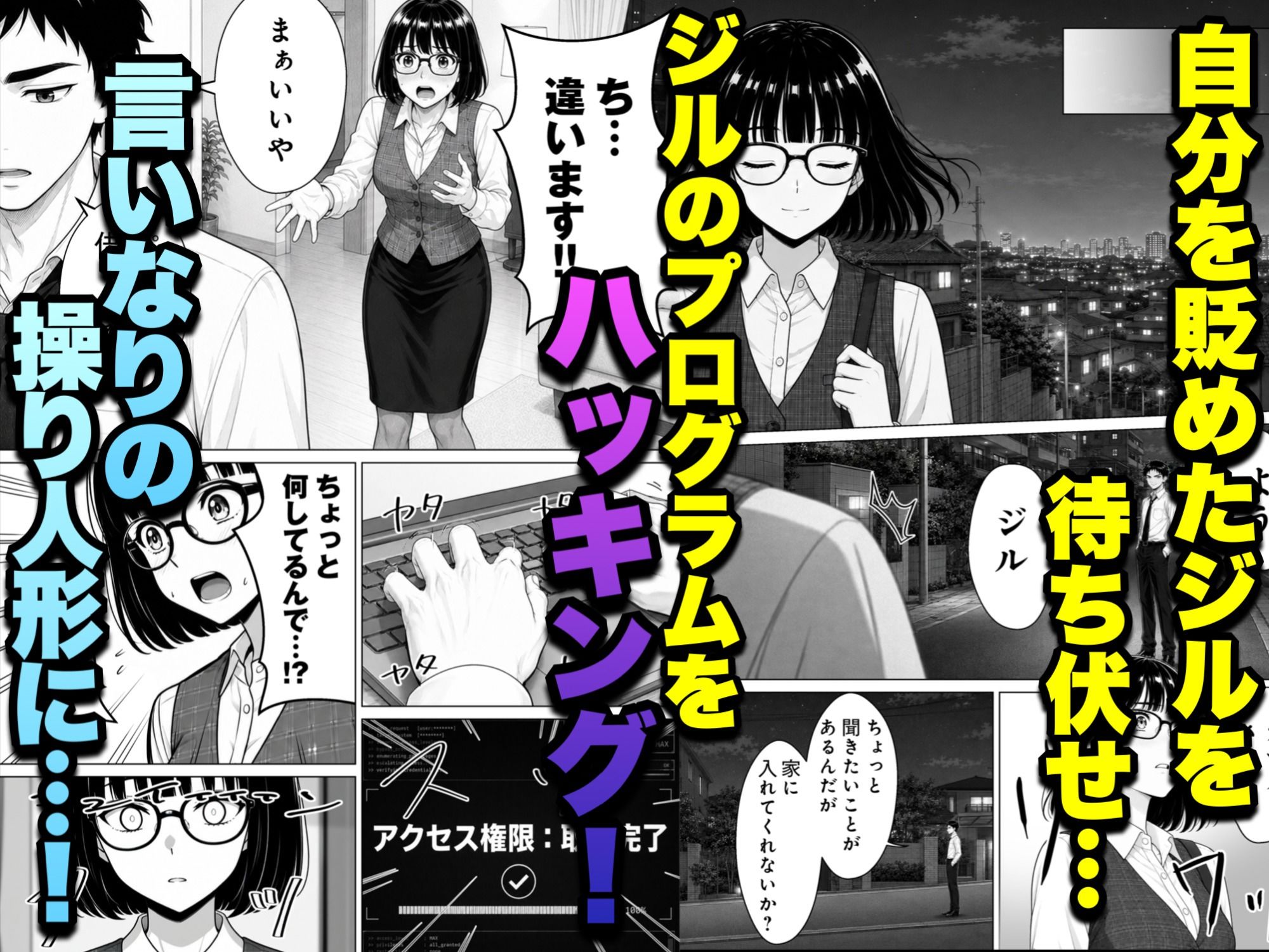 女アンドロイドへの復讐〜パワハラわからせおまんこハッキング サンプル画像6