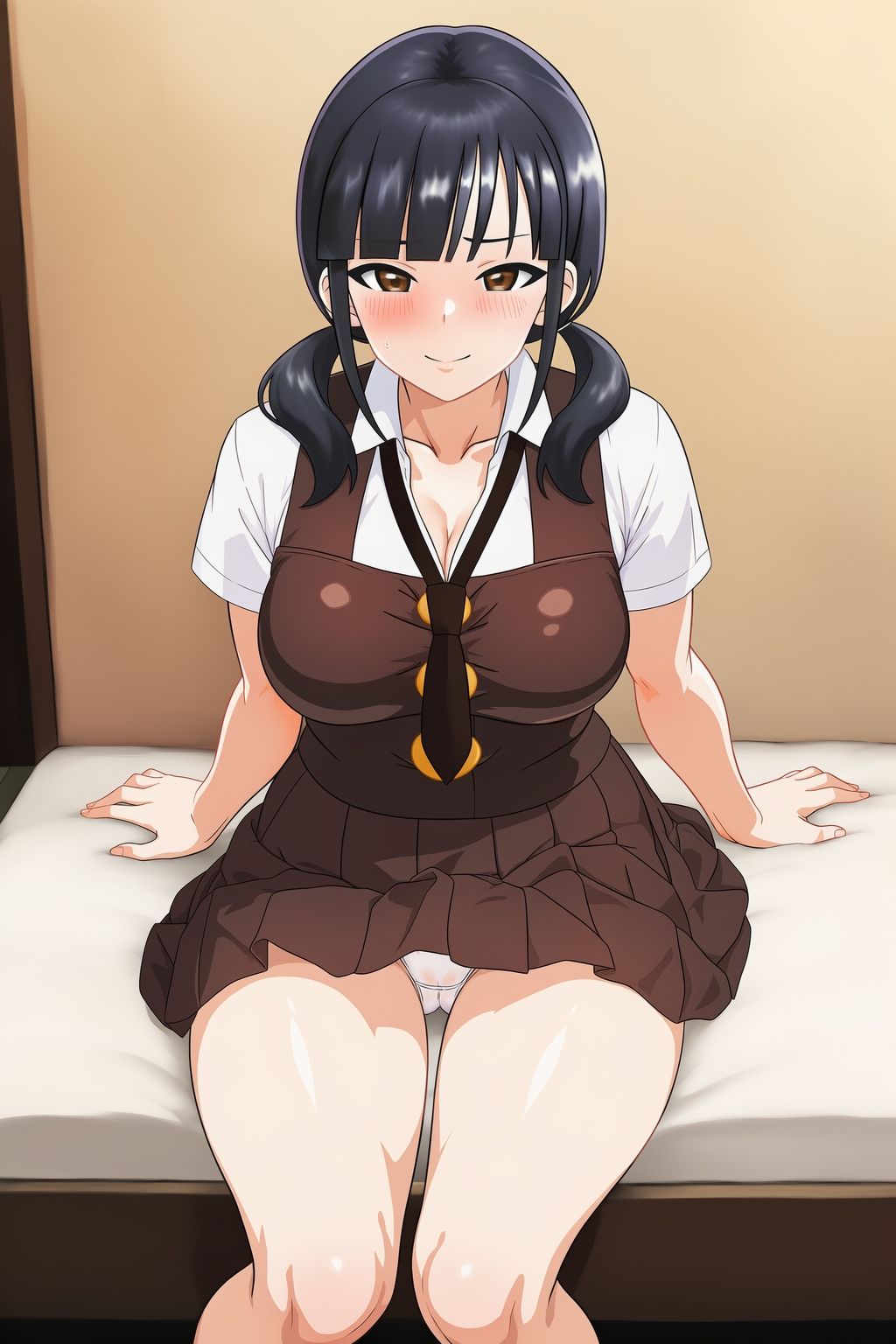 女子学生、オナニー・露出・絶頂管理・くすぐりAIイラスト集 サンプル画像2