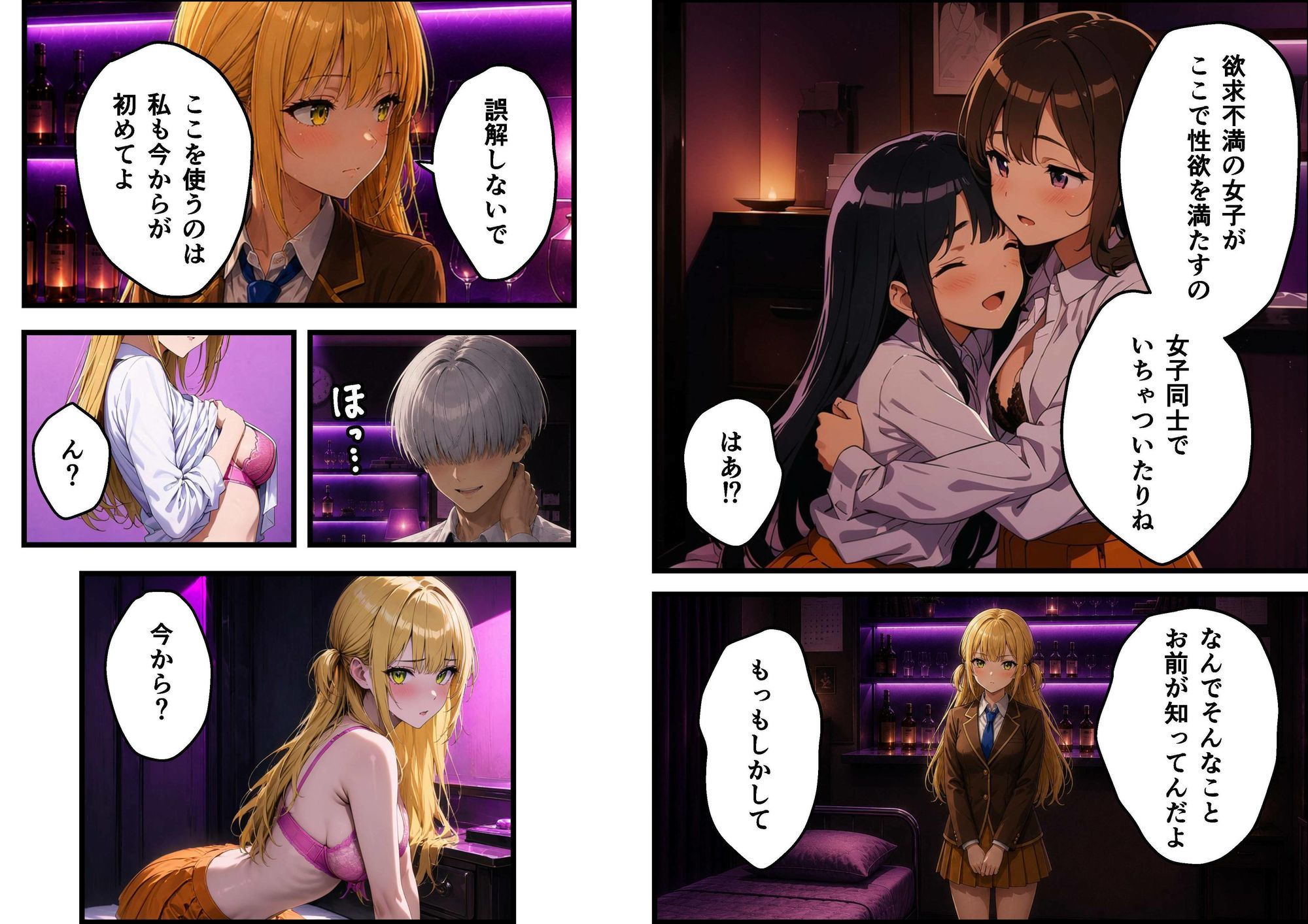 女子校に青一点 サンプル画像5