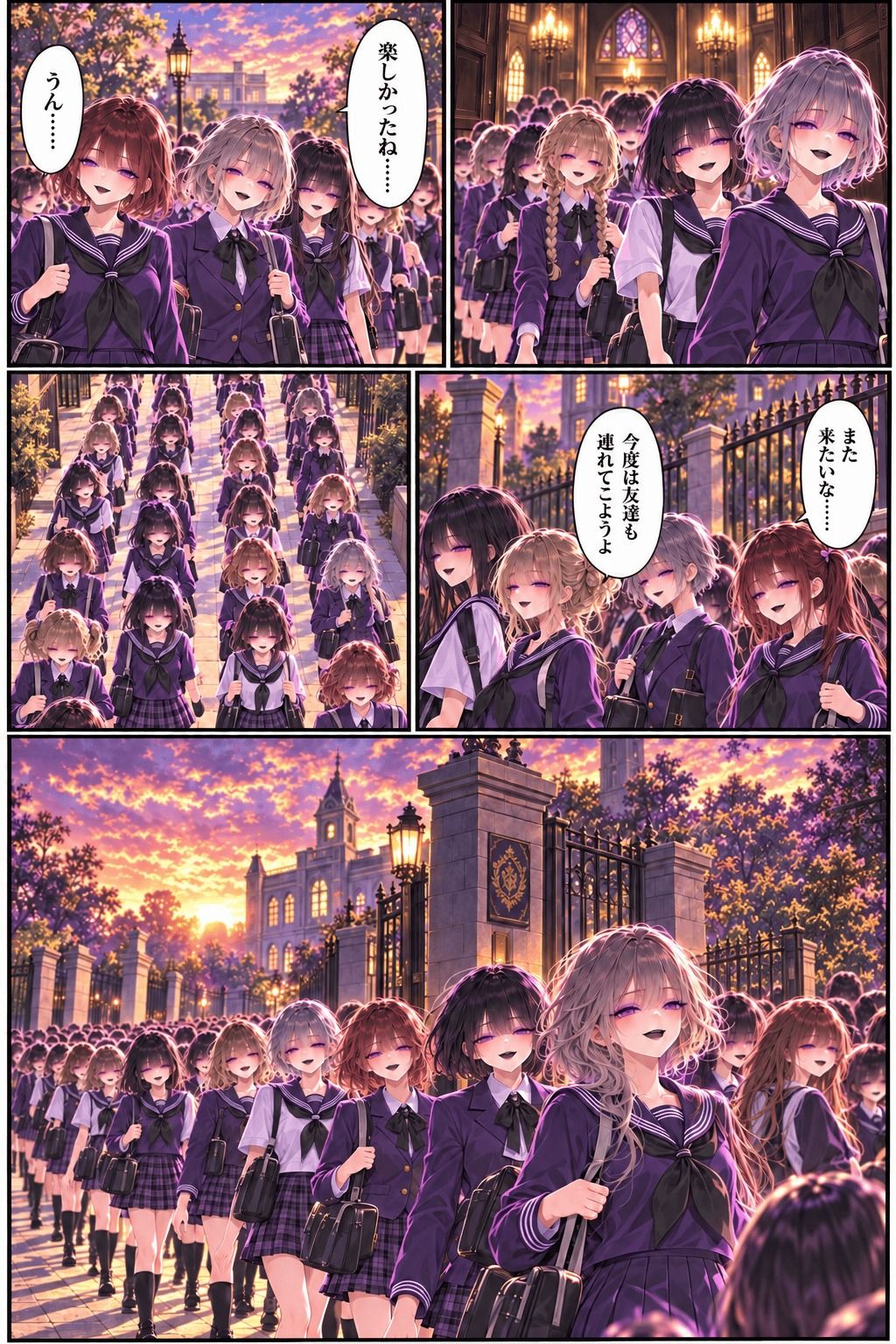 女子校洗脳大作戦（後半） サンプル画像3