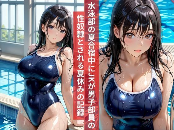 女子校生  灼熱の合宿SEX  スク水濃厚ハーレムタイム サンプル画像1