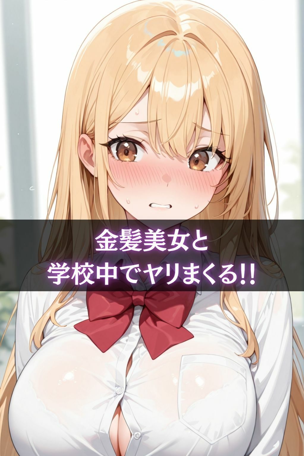 女子校生  肉便器生ハメ性指導〜金髪美女とヤリまくる〜 サンプル画像1