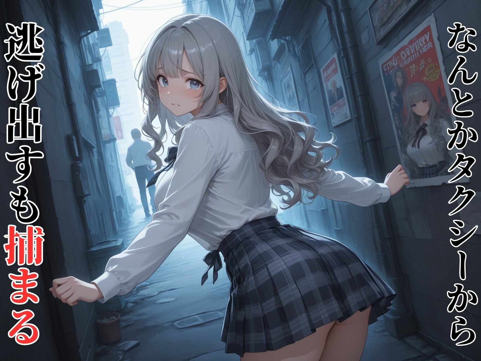 女子校生、タクシー運転手に拉致されレ●プ→快楽堕ち サンプル画像3