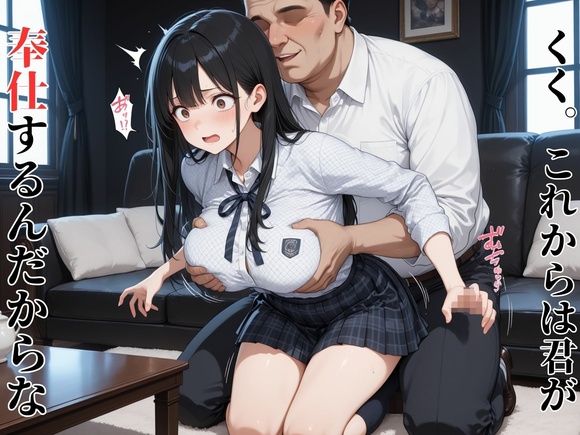 女子校生、親の借金で身代わりとして2週間調教されメス堕ち サンプル画像2