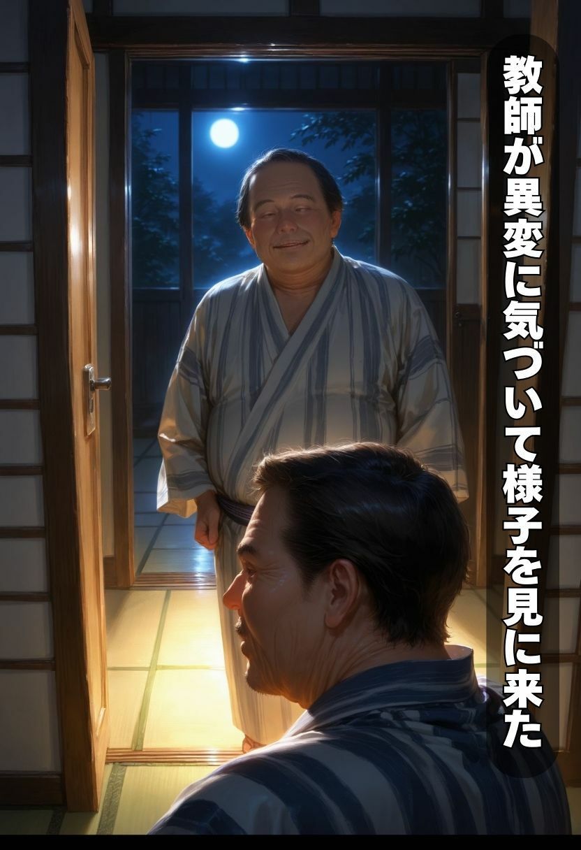 女子校生〜修学旅行、旅館部屋でエッチしてたらキモイ教師にバレて説教指導される〜 サンプル画像6